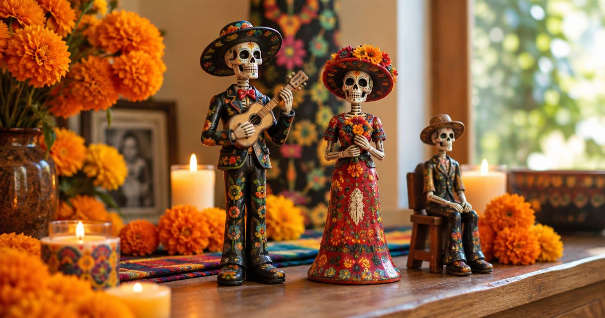 Best skeleton figurines for Dia de los Muertos decor in 2026