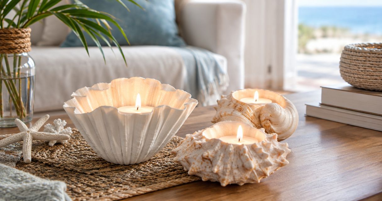 Best shell candle holders for coastal decor in 2026