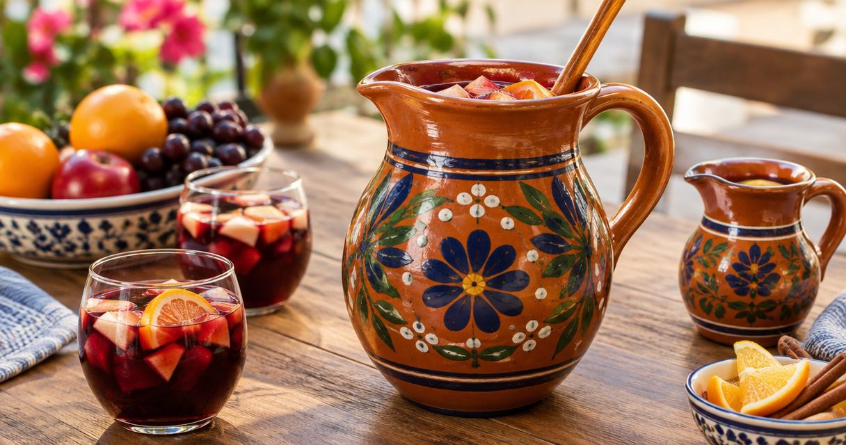 Best mexican pottery pitchers for serving sangria in 2026