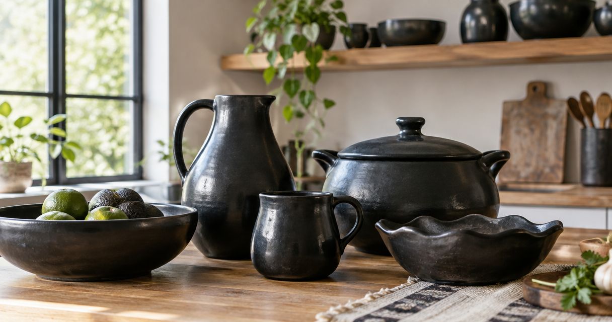 Best oaxaca black pottery pieces for kitchen decor in 2026