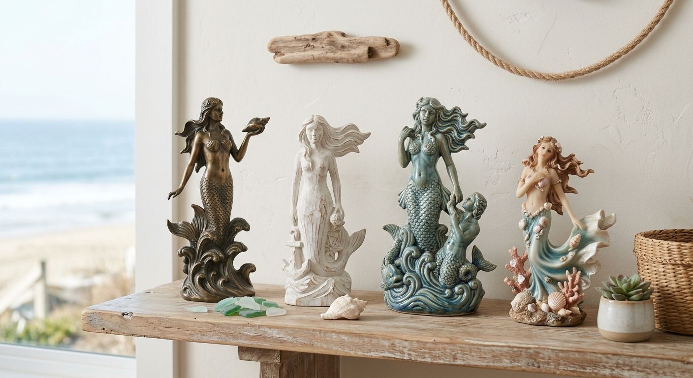 Best sea goddess figurines for coastal home decor in 2026
