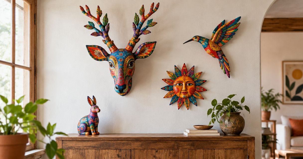Best oaxacan folk art pieces for wall decor in 2026