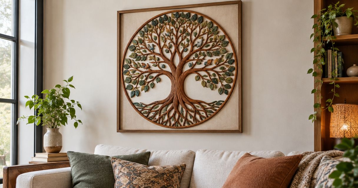 Best tree of life folk art pieces for wall art in 2026