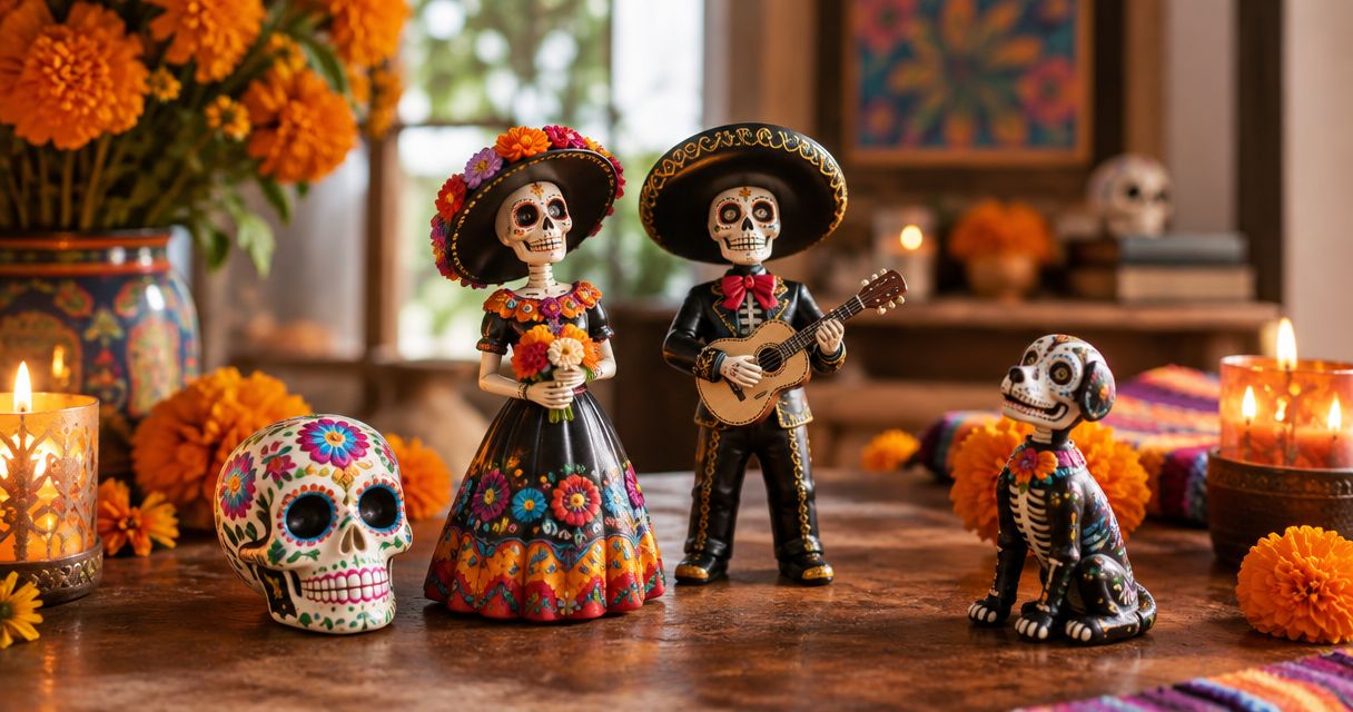 Best day of the dead figurines for Halloween decor in 2026