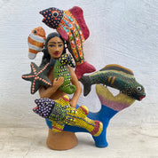 Mermaid with Tropical Fish