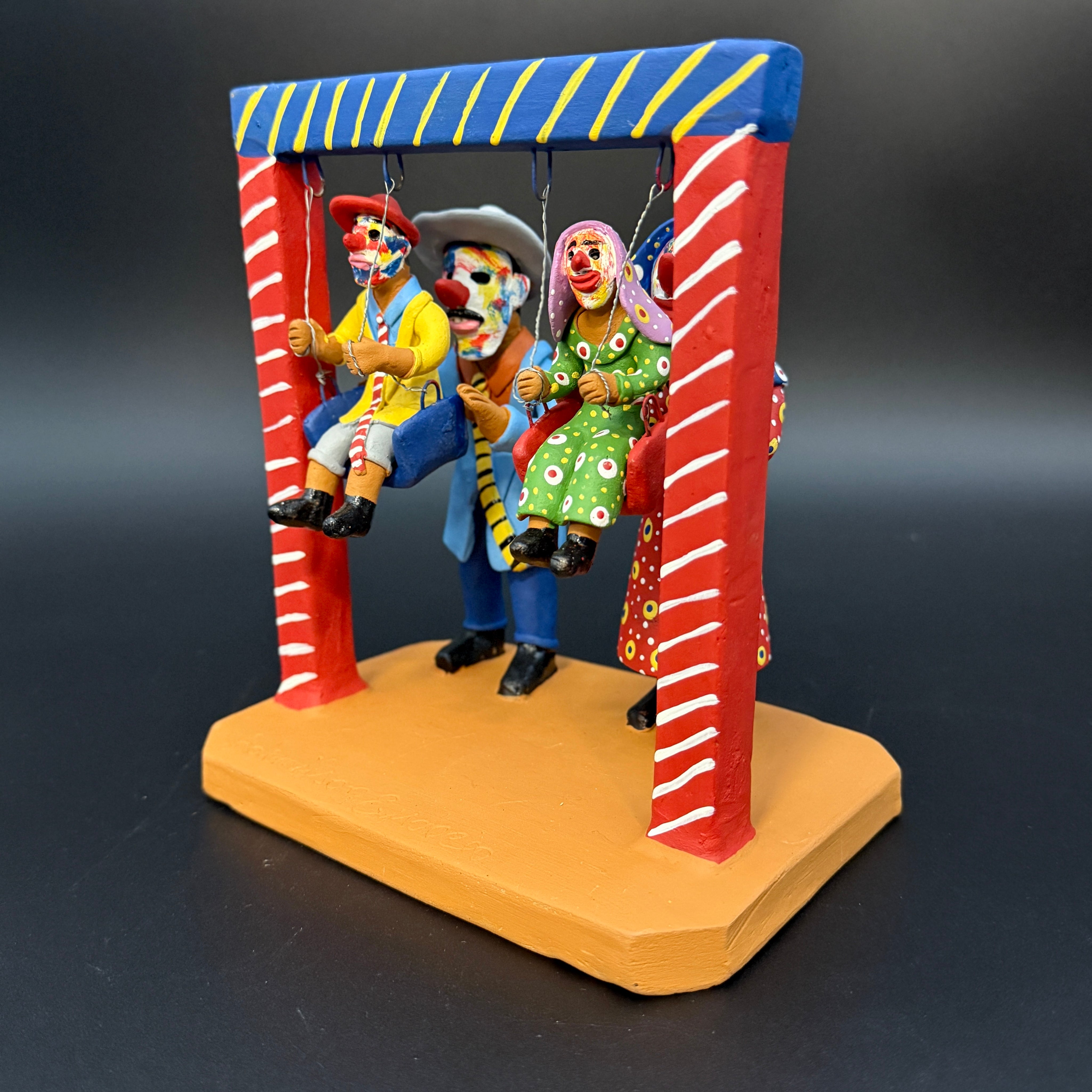 Reisado Characters on Swings