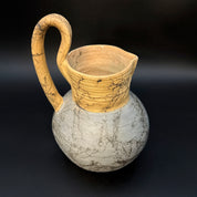 Raku Pitcher and Mug (larger set)