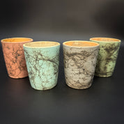 Raku Pitcher and Mug (larger set)