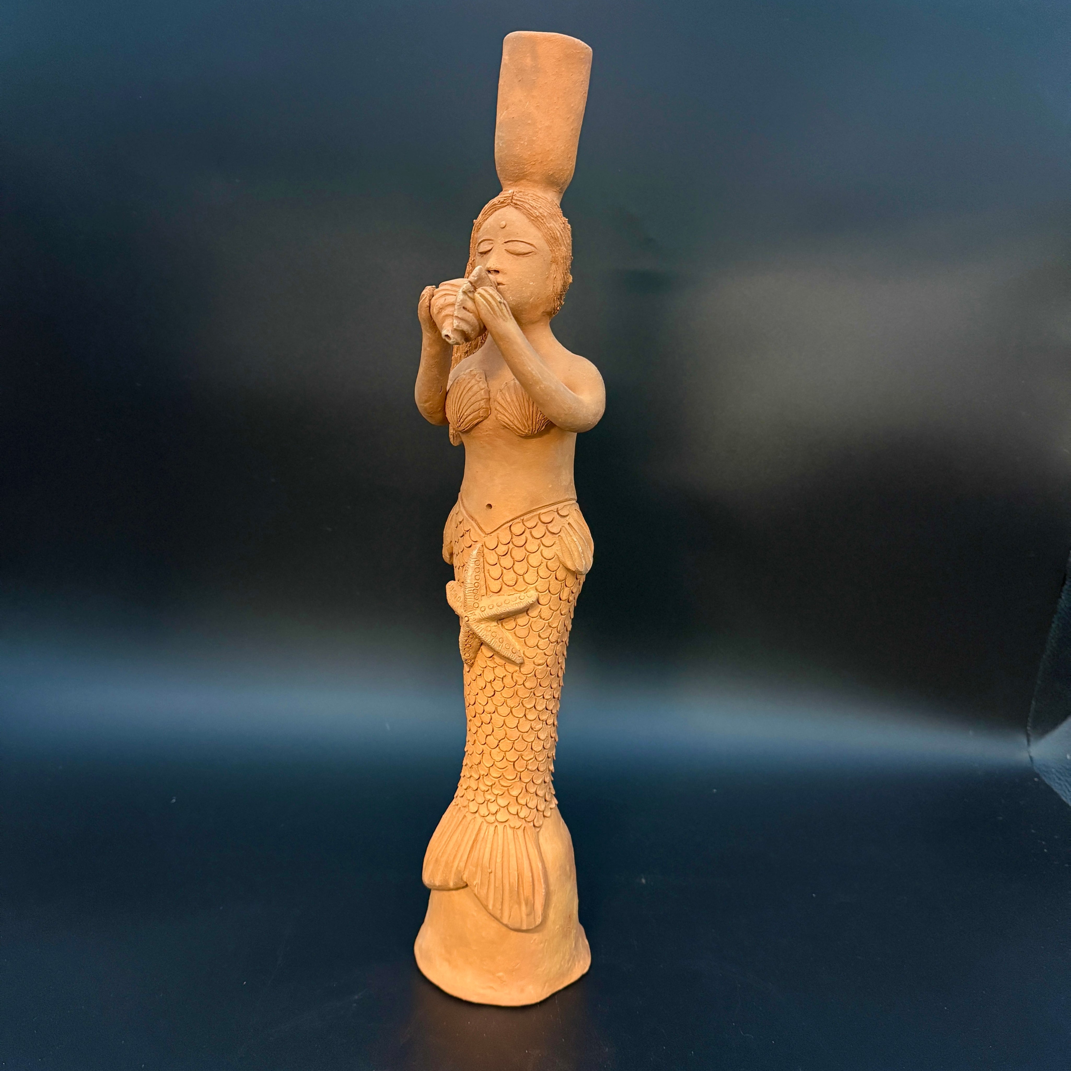 Mermaid Conch Shell Candle Holder