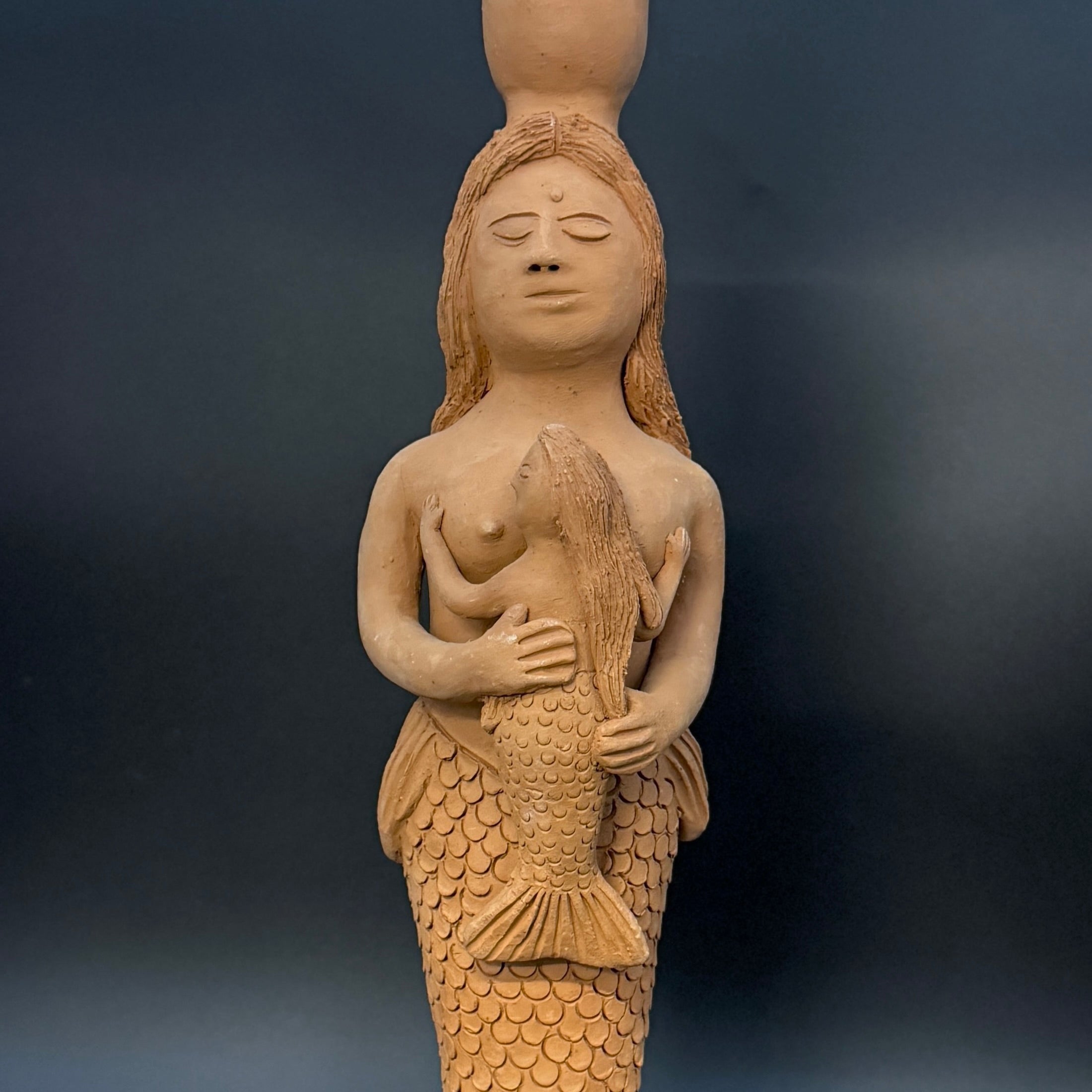 Mermaid Mother Candle Holder