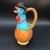 Oaxacan Blue Hen Pitcher (Jarra)