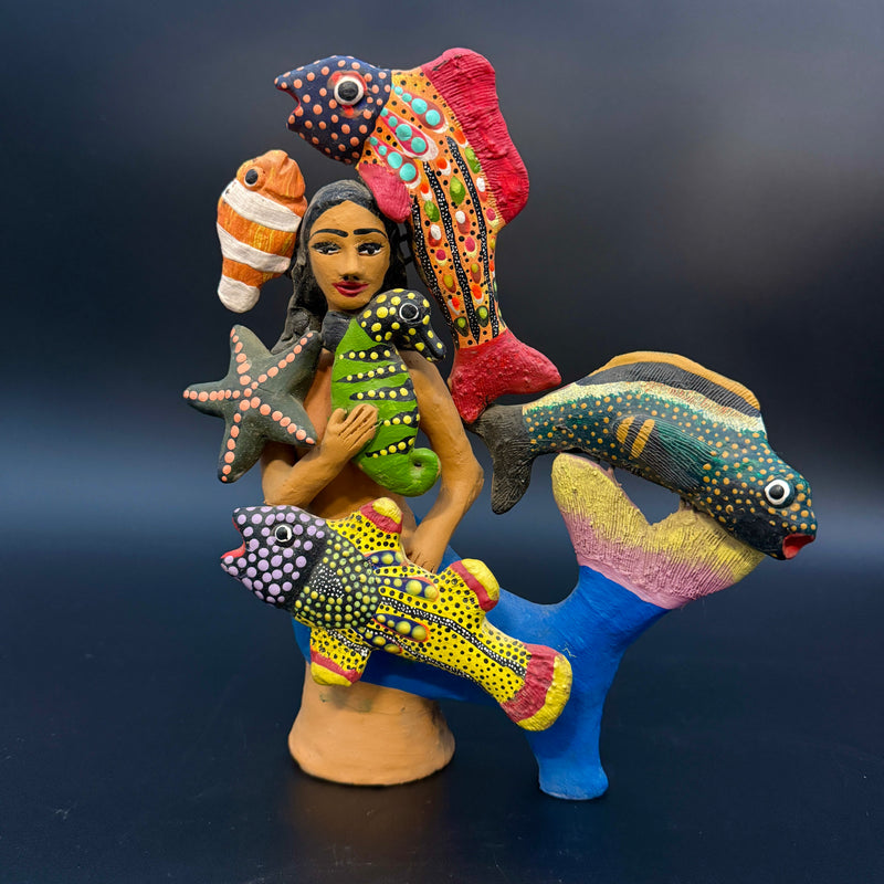 Mermaid with Tropical Fish